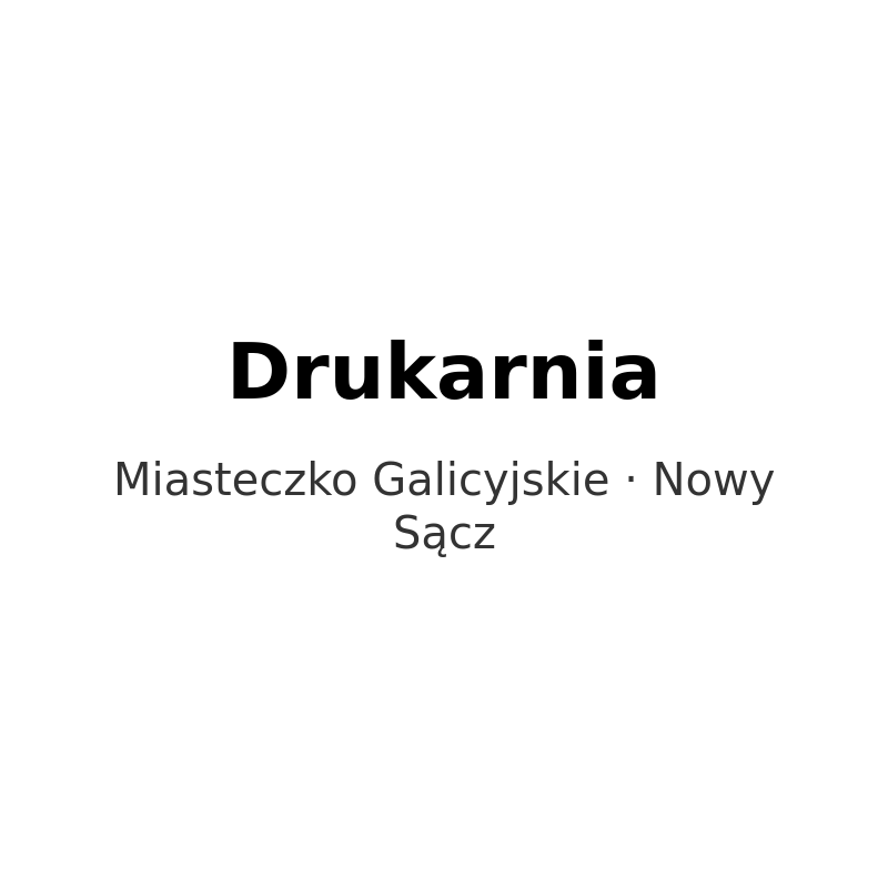 Drukarnia w Miasteczku Galicyjskim (Sądecki Park Etnograficzny)